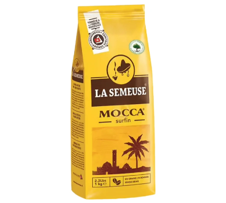1 kg café en grain 100% Arabica Mocca - LA SEMEUSE 1 Kg Café En Grain 100% Arabica Mocca - LA SEMEUSE -Maxi Coffee Soldes mocca semeuse 1