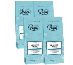4x250g Café En Grain Le Blend Moka - CAFES LUGAT