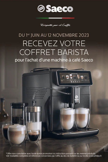 SAECO Xelsis Deluxe SM8780/00 Garantie 3 ans SAECO Xelsis Deluxe SM8780/00 Garantie 3 Ans -Maxi Coffee Soldes odr saeco juil nov 2023 2