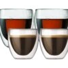 Verres Double Paroi BODUM - Pavina 2x8cl Et 2x25cl