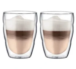 Verres Double Paroi BODUM - Pilatus 8cl, 25cl Et 35cl 4 Verres Double Paroi BODUM - Pilatus 8cl, 25cl Et 35cl -Maxi Coffee Soldes pilatus25cl