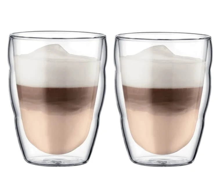 Verres double paroi BODUM - Pilatus 8cl, 25cl et 35cl Verres Double Paroi BODUM - Pilatus 8cl, 25cl Et 35cl -Maxi Coffee Soldes pilatus25cl