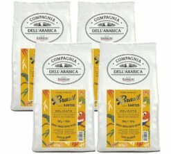 1 Kg De Café En Grain Brasil Santos Caffè Corsini