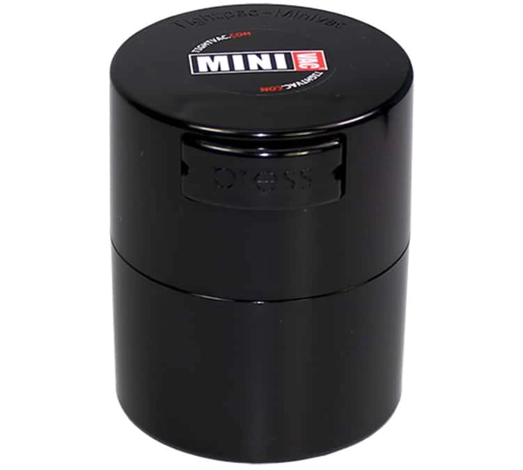 Boite conservatrice avec vide d'air noire 40g / 0.12L MiniVac - Coffeevac Boite Conservatrice Avec Vide D'air Noire 40g / 0.12L MiniVac - Coffeevac -Maxi Coffee Soldes tv1 sbk